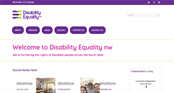 Desktop Screenshot of disability-equality.org.uk